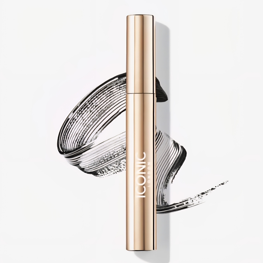 NIB Iconic London Enrich & Elevate Mascara, Black, 0.25 Fl Oz